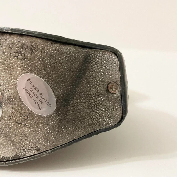 Vintage Rocking Horse Piggy Bank Silver Plated Coin Bank Made In Hong Kong - Picture 11 of 16